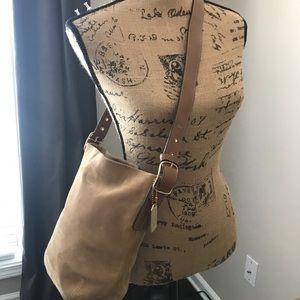 Coach suede purse